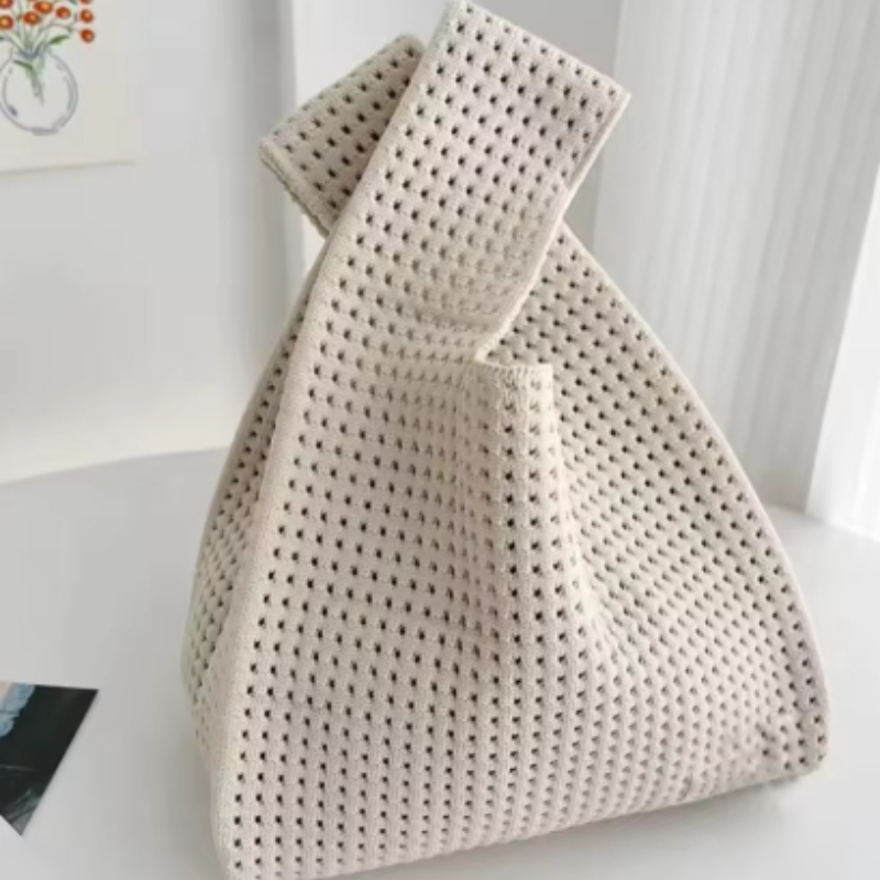Women Beach Bag Hollow Knit Kn - Cosmetic Bags 评论和价格