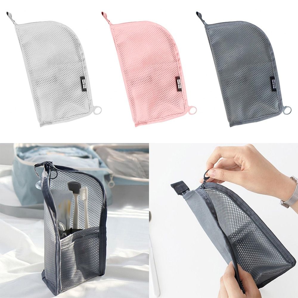 Portable Stand Makeup Brush Ba - Cosmetic Bags 评论和价格
