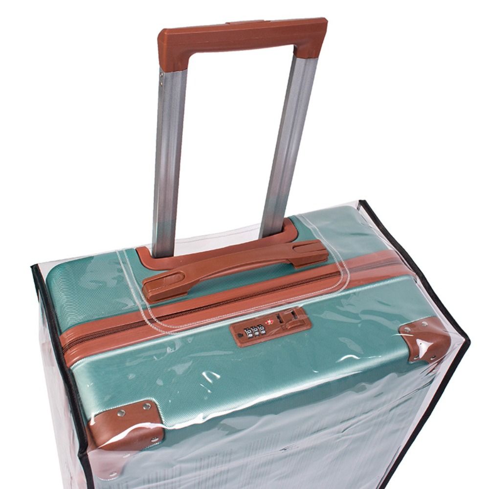 PVC Transparent Luggage Cover  - Waterproof Suitcase Cover Protector 评论和价格