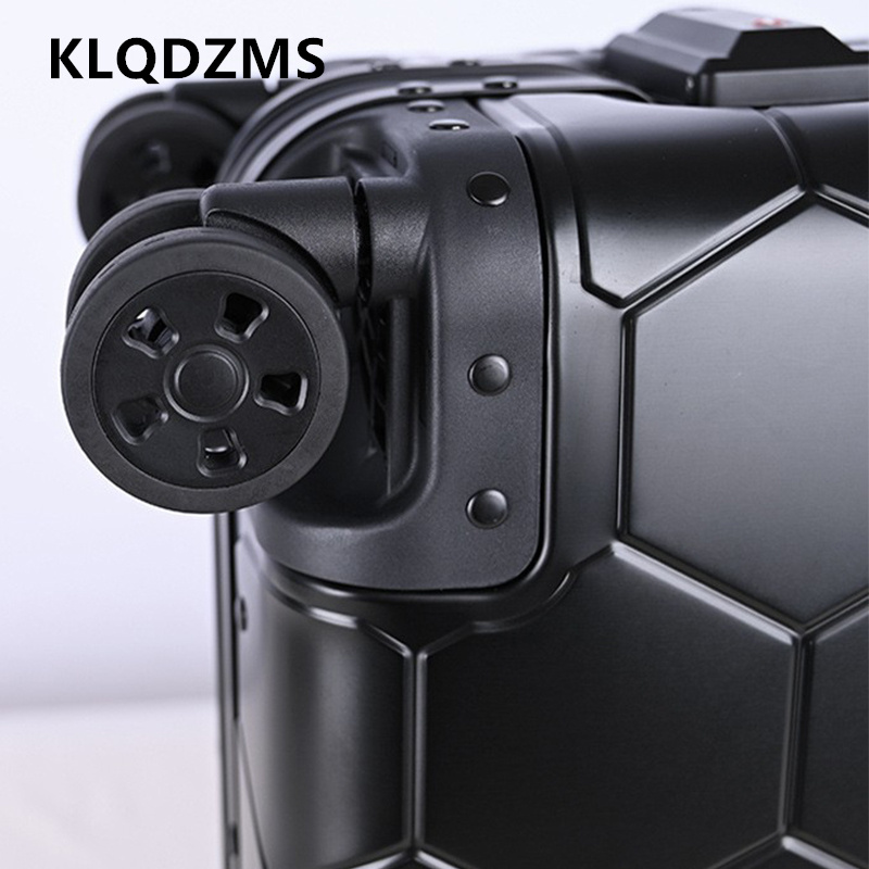 KLQDZMS Cabin Suitcase All Alu - Spinner Wheel Rolling Suitcase 20 Inch 评论和价格