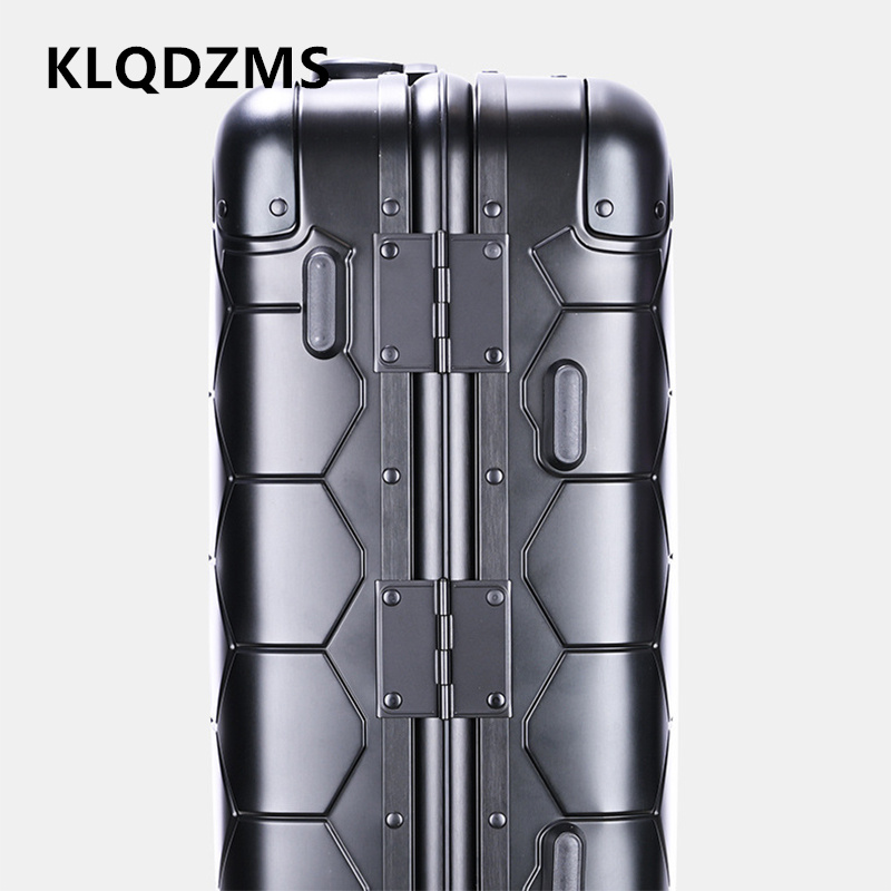 KLQDZMS Cabin Suitcase All Alu - Spinner Wheel Rolling Suitcase 20 Inch 评论和价格