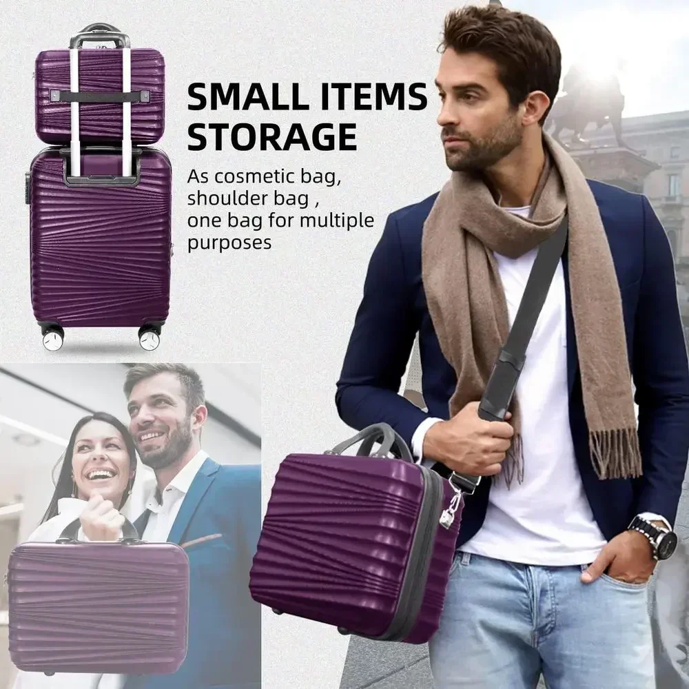 5-Piece Hard Shell Expandable  - Expandable Hard Shell Luggage Set 评论和价格