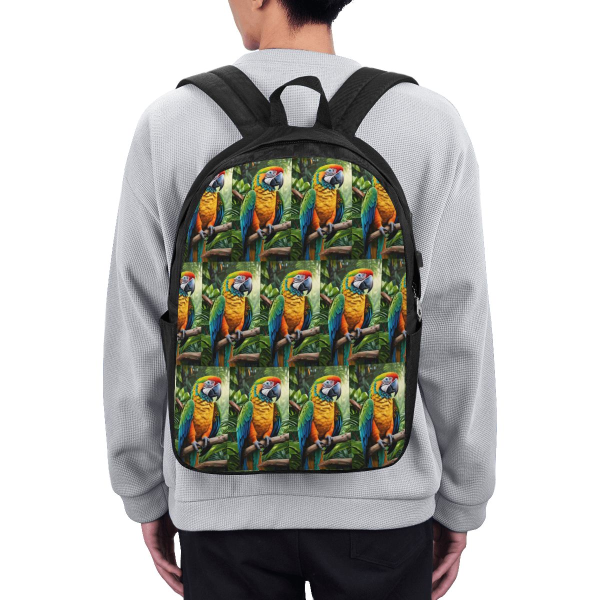 Cute Macaw Parrots Backpack Tr - Travel Bags 评论和价格