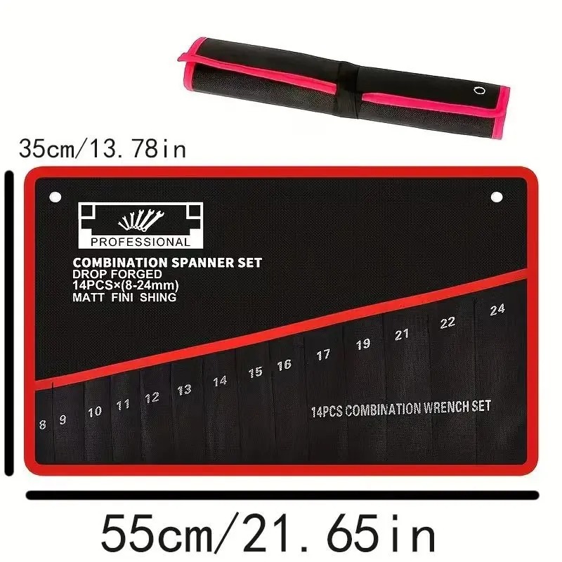 TINSOL 14-Pocket Tool Organize - Foldable Rolling Luggage Bag 评论和价格