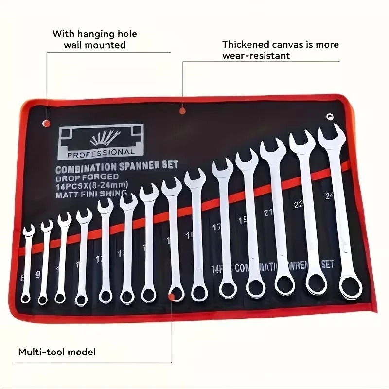 TINSOL 14-Pocket Tool Organize - Foldable Rolling Luggage Bag 评论和价格