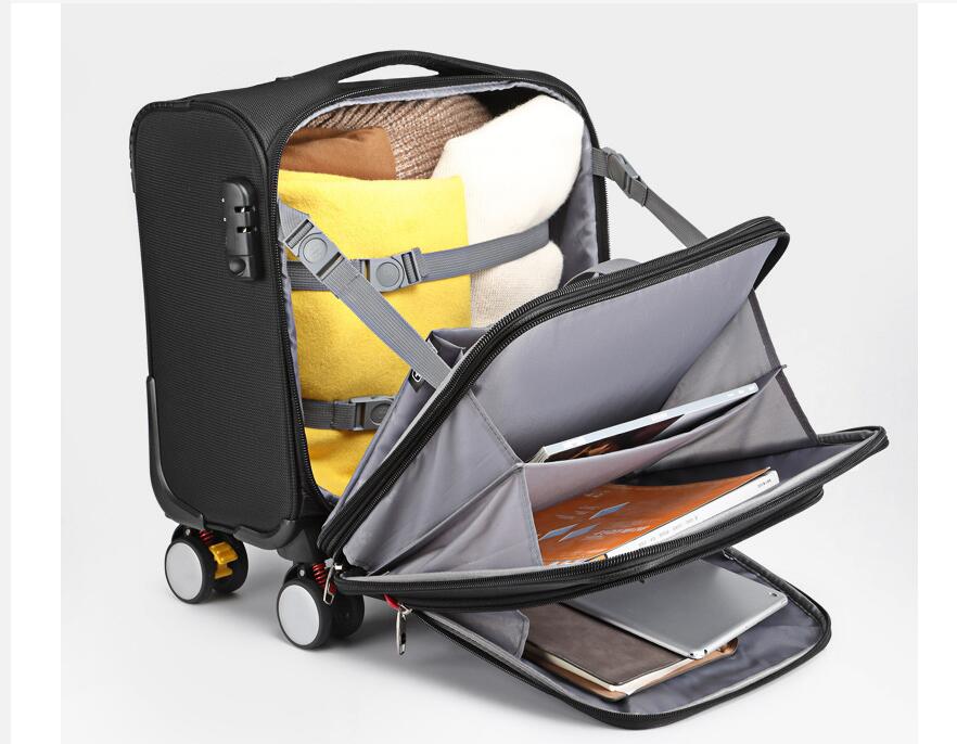 Men Business 18 inch Spinner S - Spinner Wheel Rolling Suitcase 20 Inch 评论和价格