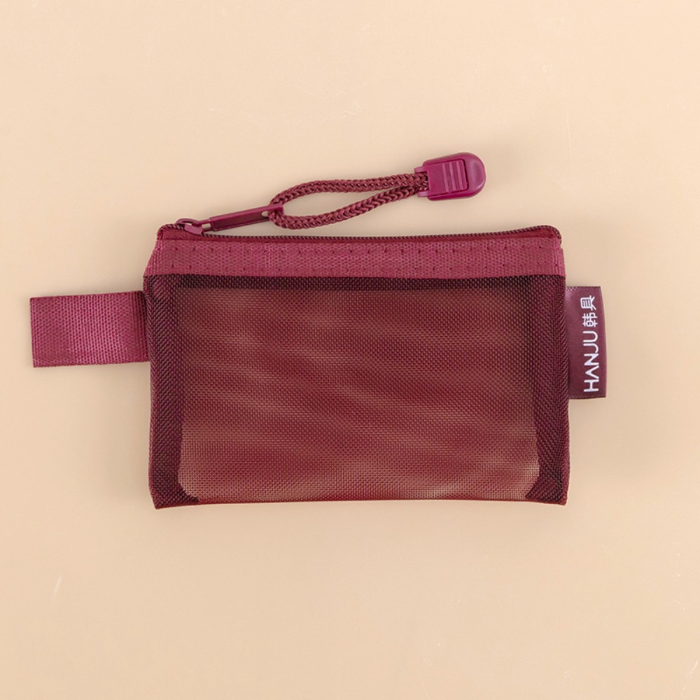 New Mesh Fabric Travel Grid Ba - Wallets 评论和价格