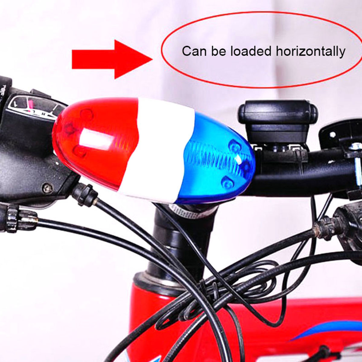 Bicycles Bell Police Car Light - Kids Ride On Suitcase Scooter 评论和价格